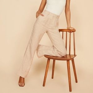 Reformation Linen Cello Pants